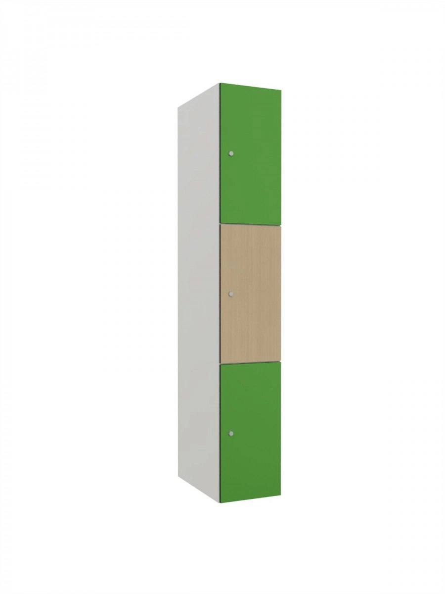 Modulaire metalen kast met HPL