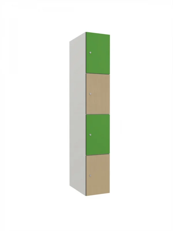 Modulaire metalen kast met HPL