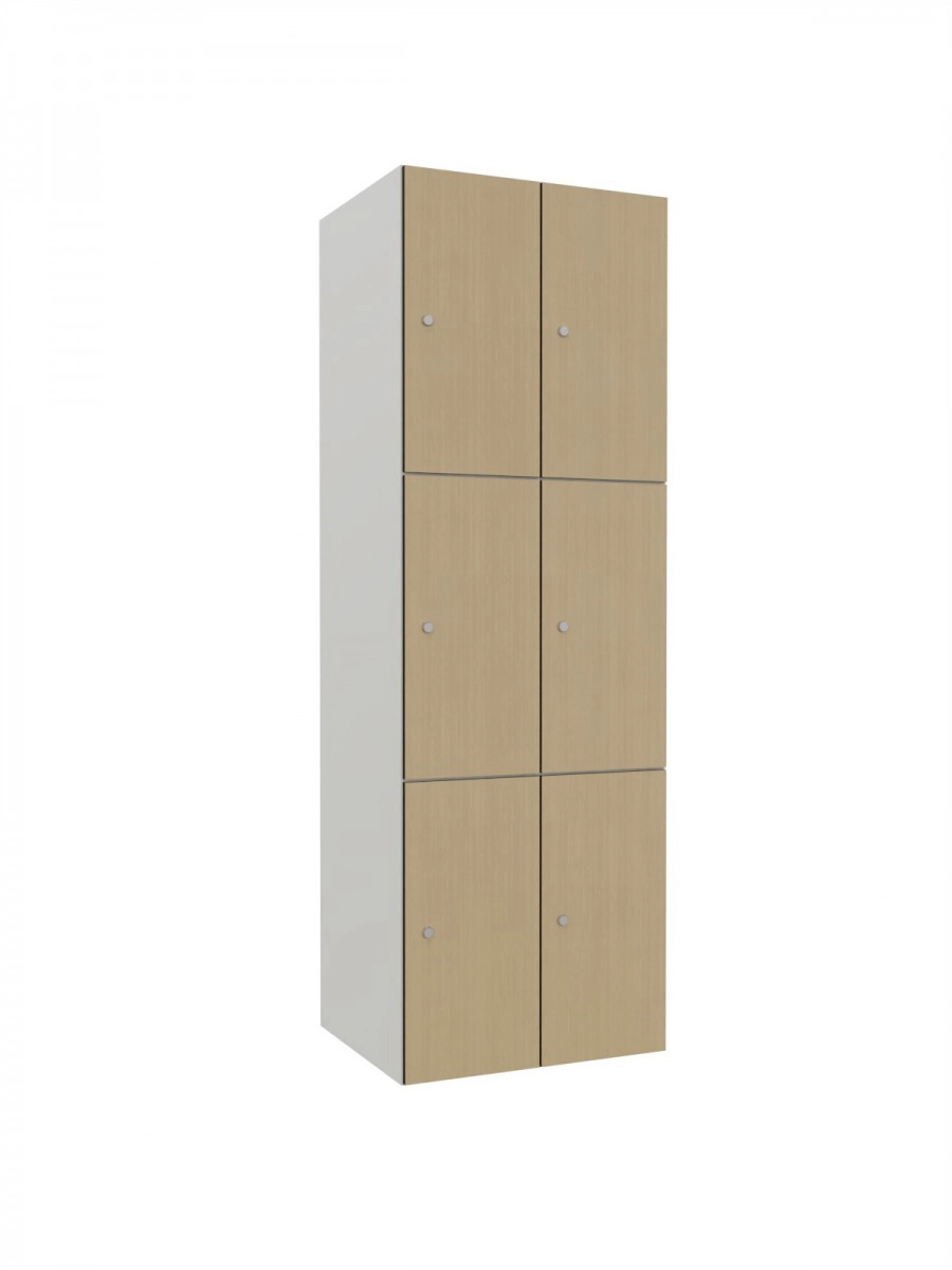 Modulaire metalen kast met HPL