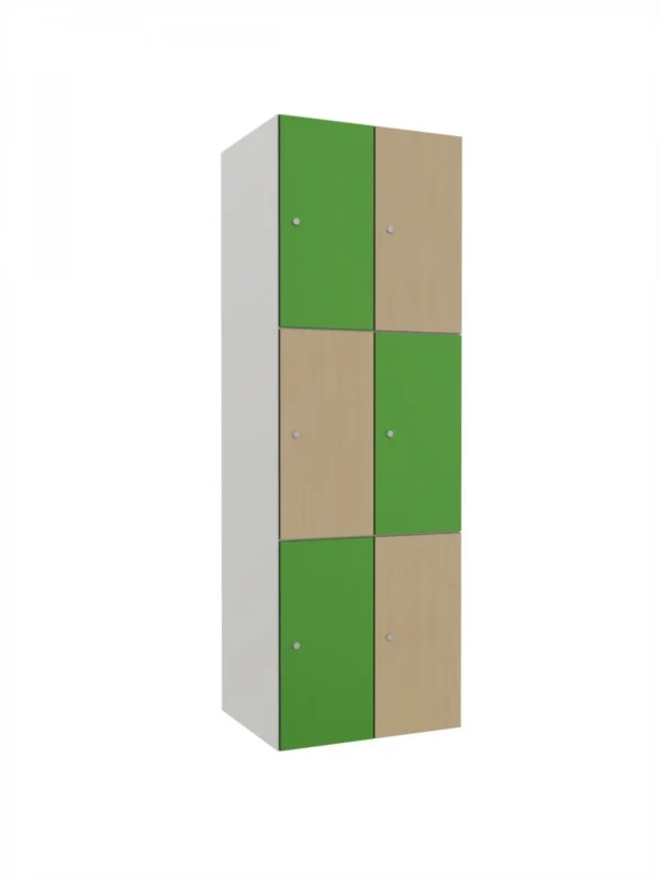 Modulaire metalen kast met HPL