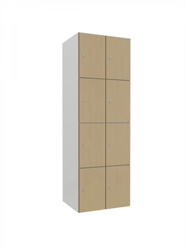 Modulaire metalen kast met HPL