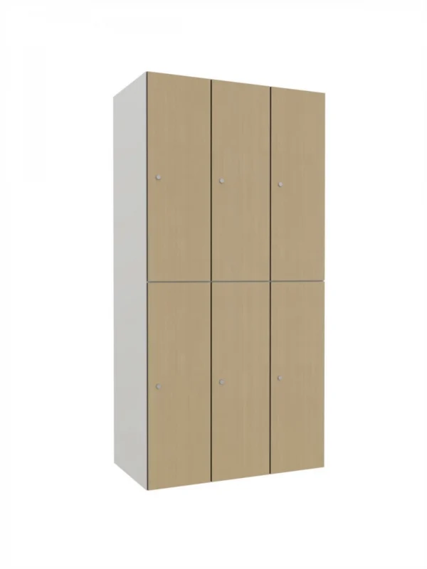 Modulaire metalen kast met HPL