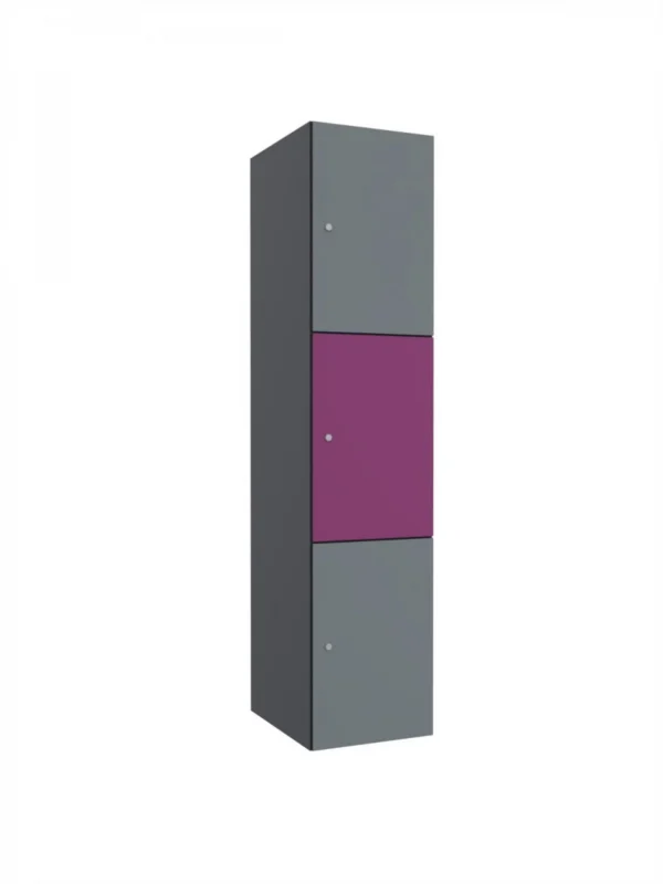 Modulaire metalen kast met HPL