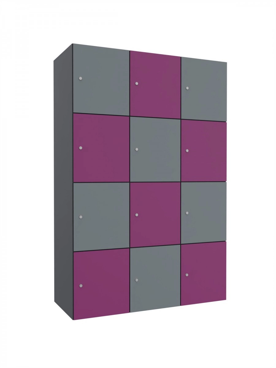 Modulaire metalen kast met HPL