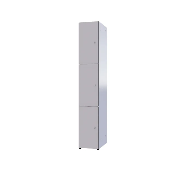 Modulaire metalen kast met HPL