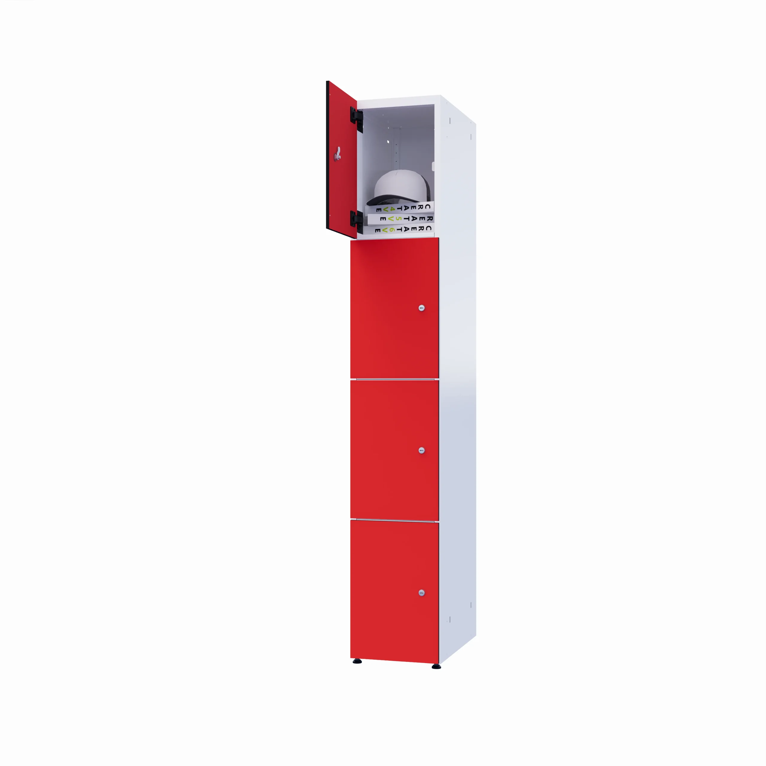Modulaire metalen kast met HPL - Afbeelding 2