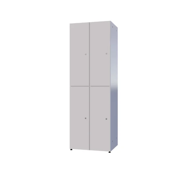 Modulaire metalen kast met HPL