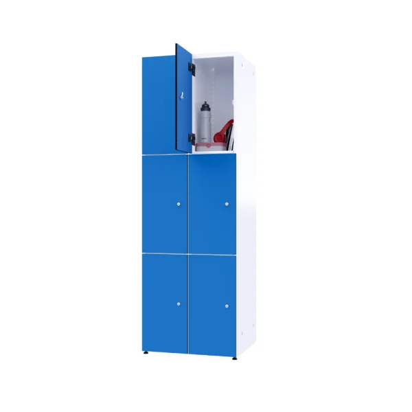 Modulaire metalen kast met HPL