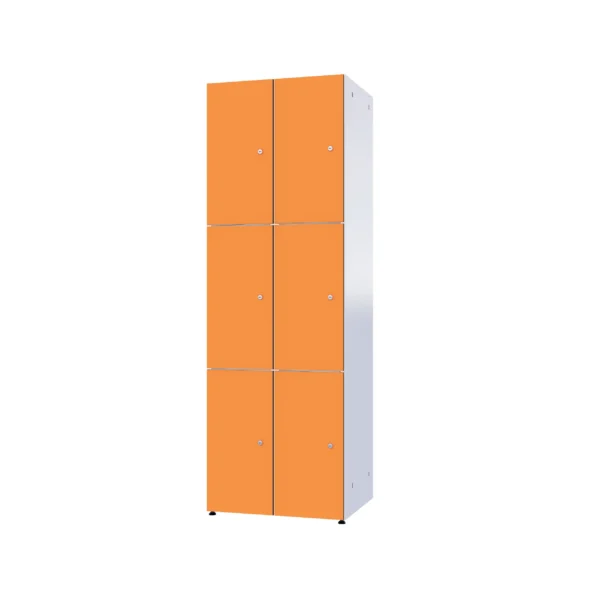 Modulaire metalen kast met HPL