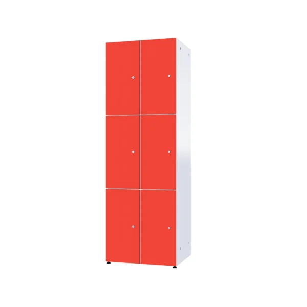 Modulaire metalen kast met HPL