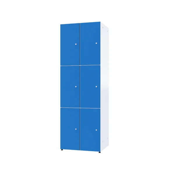 Modulaire metalen kast met HPL