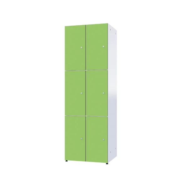 Modulaire metalen kast met HPL