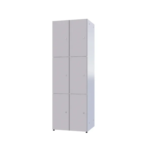 Modulaire metalen kast met HPL