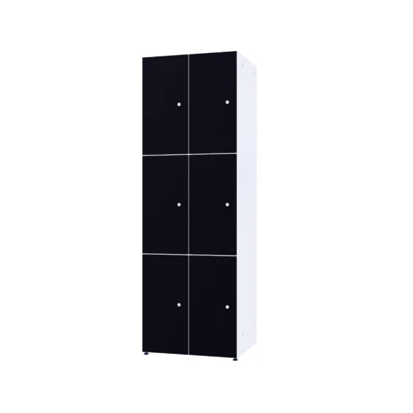 Modulaire metalen kast met HPL