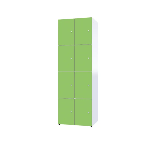 Modulaire metalen kast met HPL