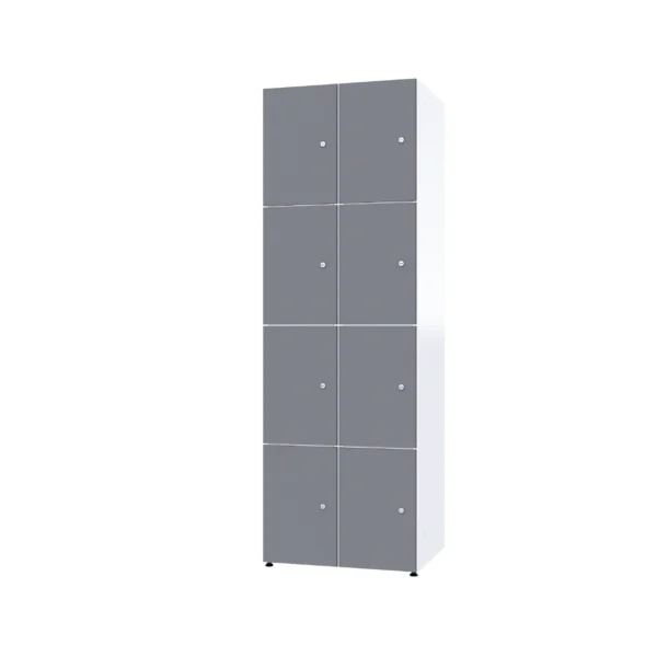 Modulaire metalen kast met HPL