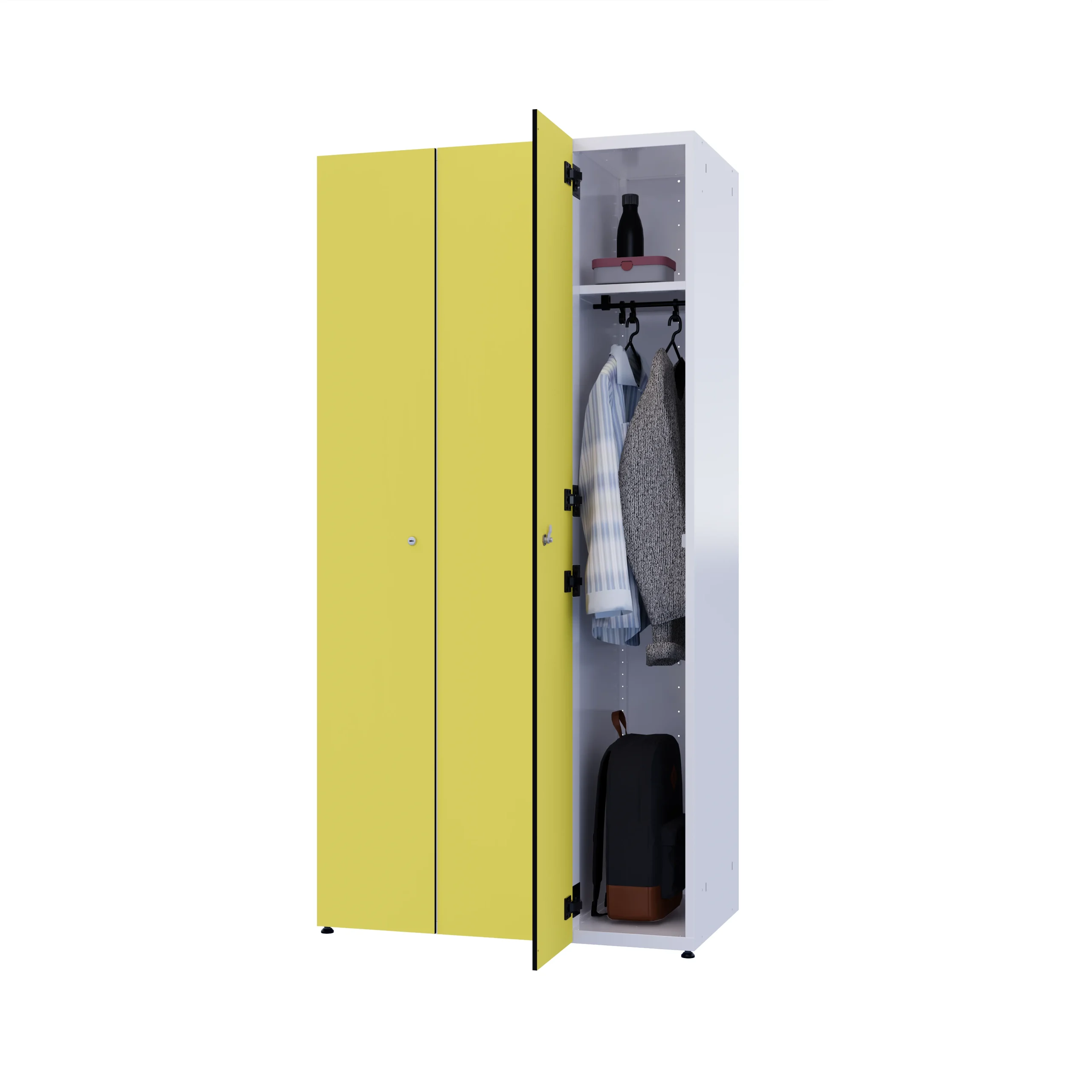 Metalen kast met HPL - Combo - Afbeelding 61