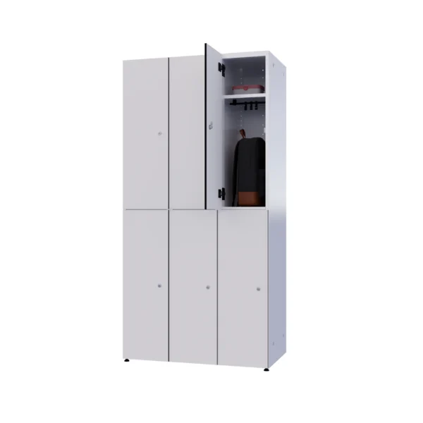 Modulaire metalen kast met HPL