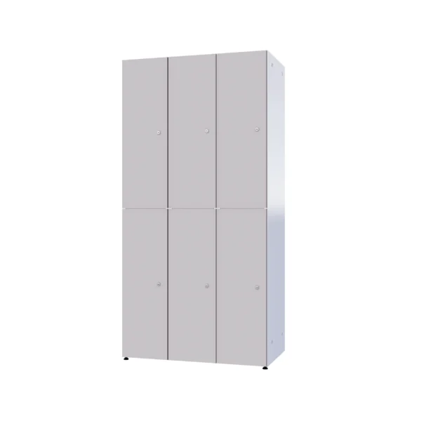 Modulaire metalen kast met HPL