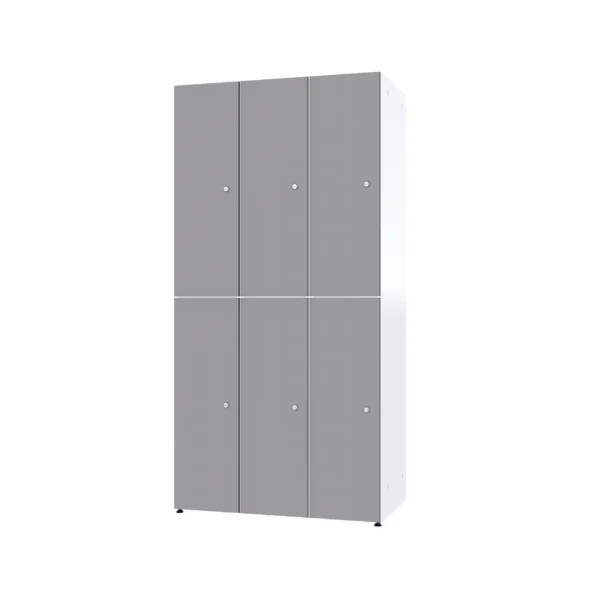 Modulaire metalen kast met HPL
