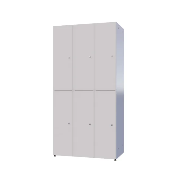 Modulaire metalen kast met HPL