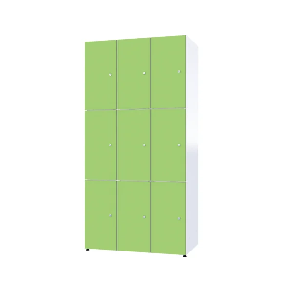 Modulaire metalen kast met HPL