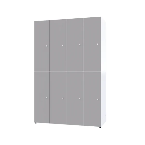 Modulaire metalen kast met HPL