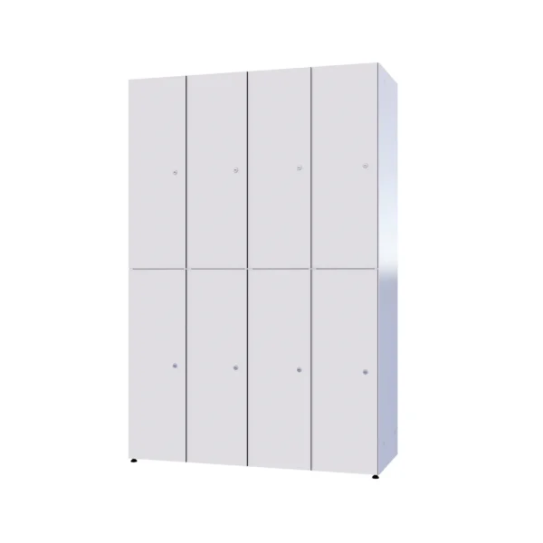 Modulaire metalen kast met HPL