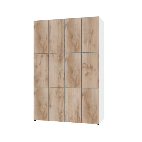 Modulaire metalen kast met HPL