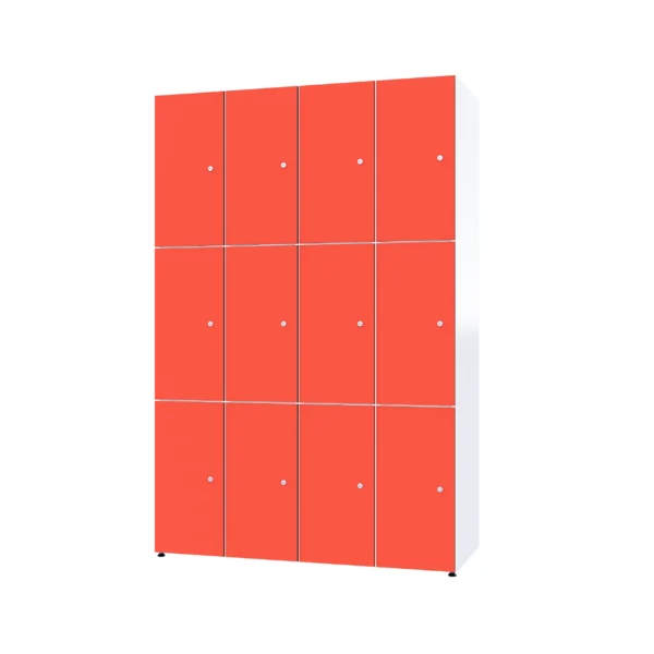 Modulaire metalen kast met HPL