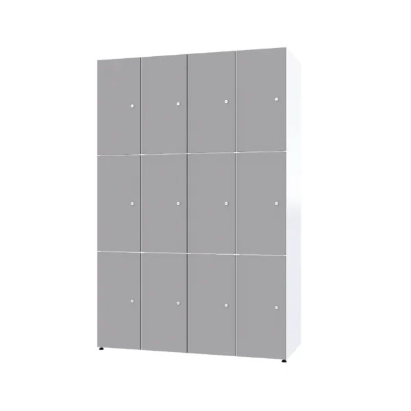 Modulaire metalen kast met HPL