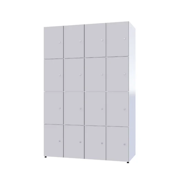 Modulaire metalen kast met HPL