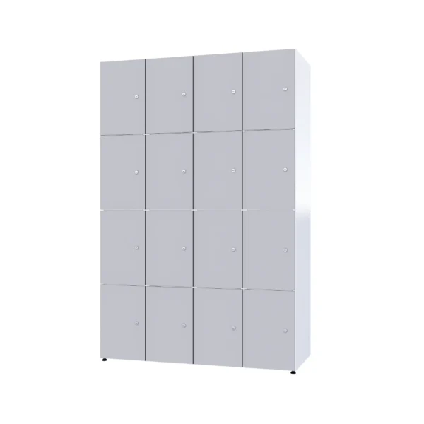 Modulaire metalen kast met HPL