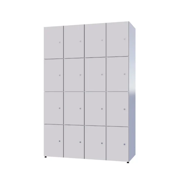 Modulaire metalen kast met HPL