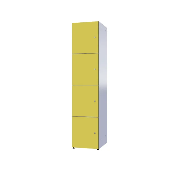 Modulaire metalen kast met HPL