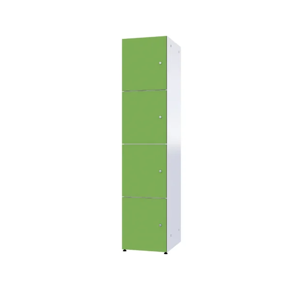 Modulaire metalen kast met HPL