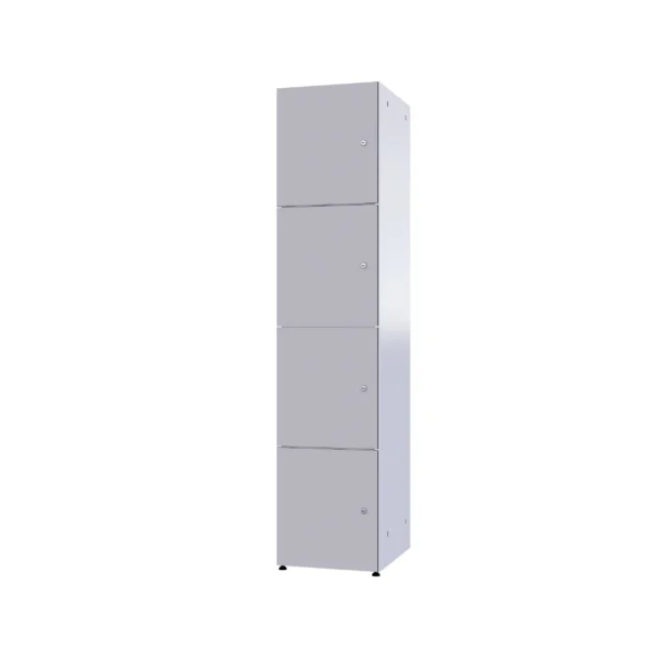 Modulaire metalen kast met HPL