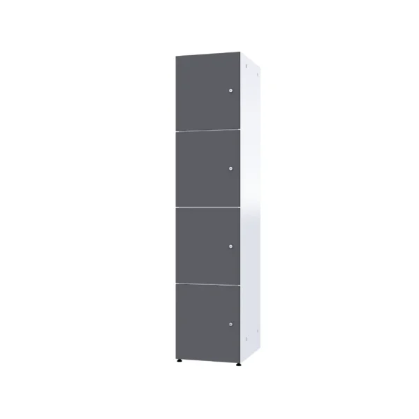 Modulaire metalen kast met HPL