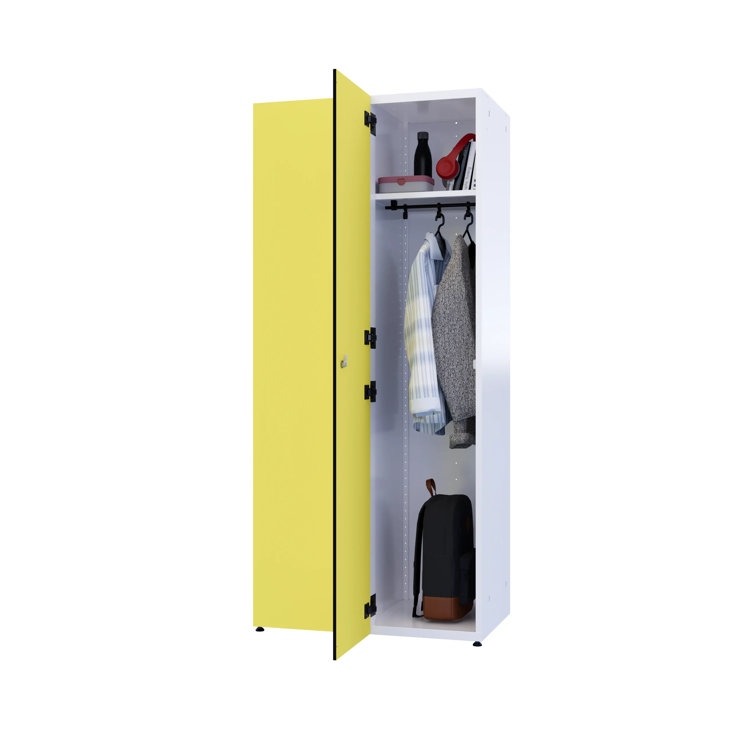 Metalen kast met HPL - Combo - Afbeelding 46