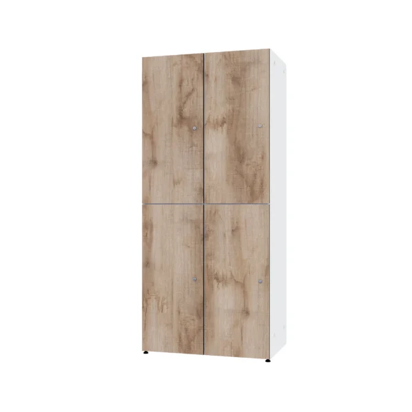 Modulaire metalen kast met HPL