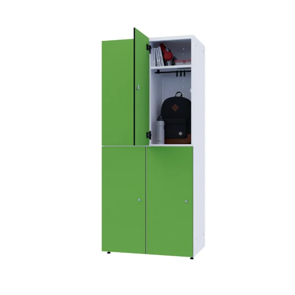 Modulaire metalen kast met HPL