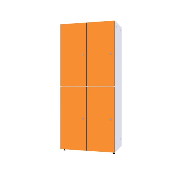 Modulaire metalen kast met HPL