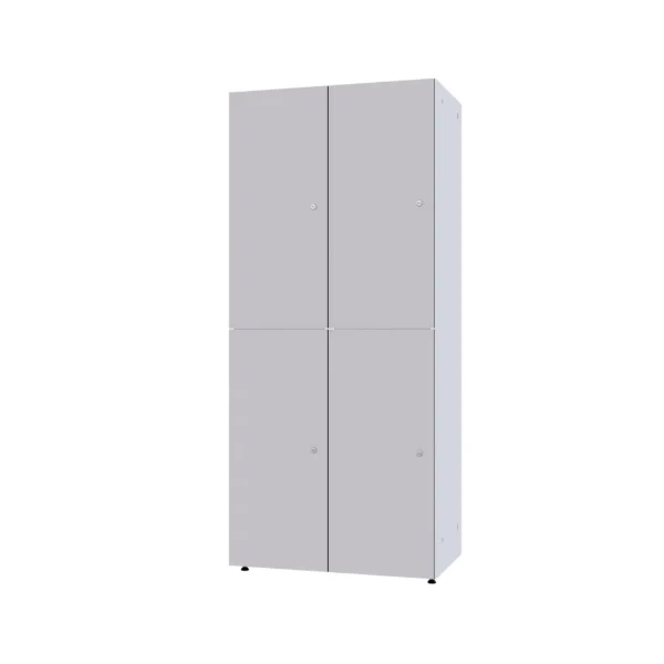 Modulaire metalen kast met HPL