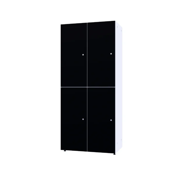Modulaire metalen kast met HPL