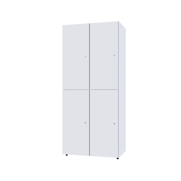 Modulaire metalen kast met HPL