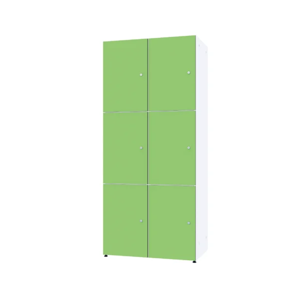 Modulaire metalen kast met HPL