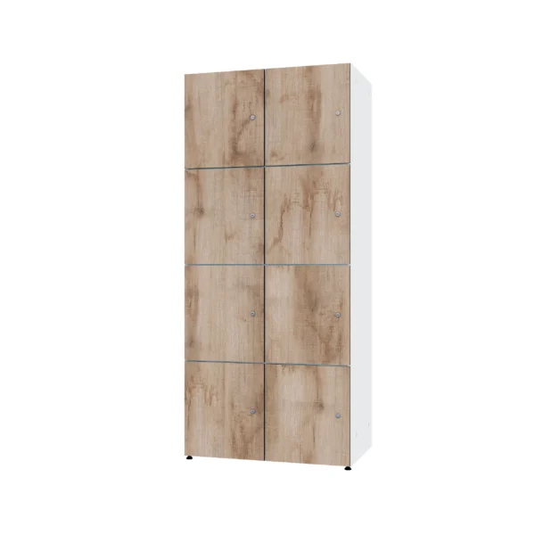 Modulaire metalen kast met HPL
