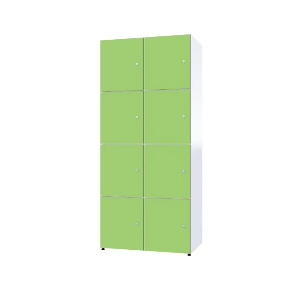 Modulaire metalen kast met HPL