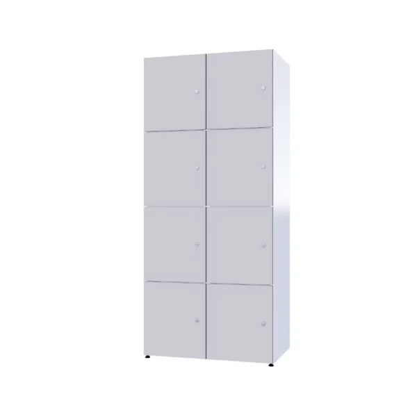 Modulaire metalen kast met HPL