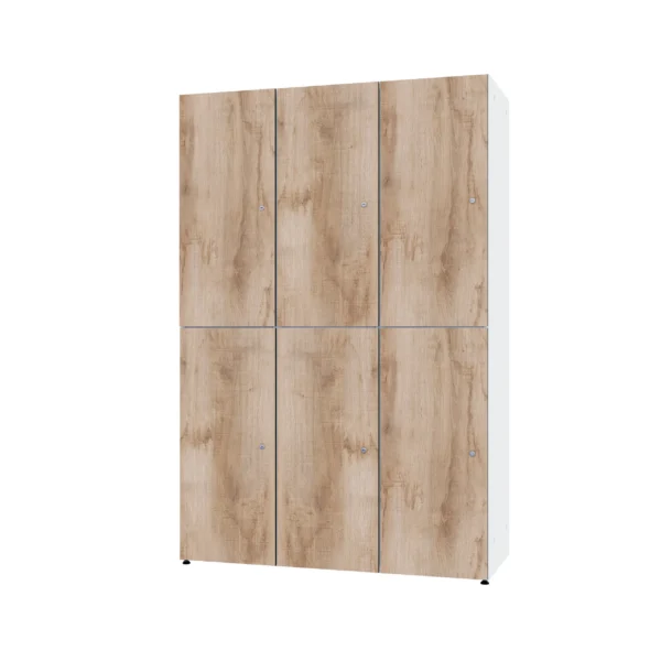 Modulaire metalen kast met HPL